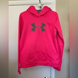 Under Armour Hot Pink Hoodie Youth Extra Large YXL